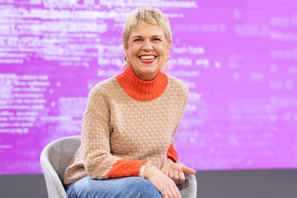 Buchmesse Frankfurt 2024: Cordula Stratmann stellt auf der ARD ZDF 3Sat Bühne bei Bärbel Schäfers Büchertalk ihr Buch "Wo war ich stehen geblieben?" vor.