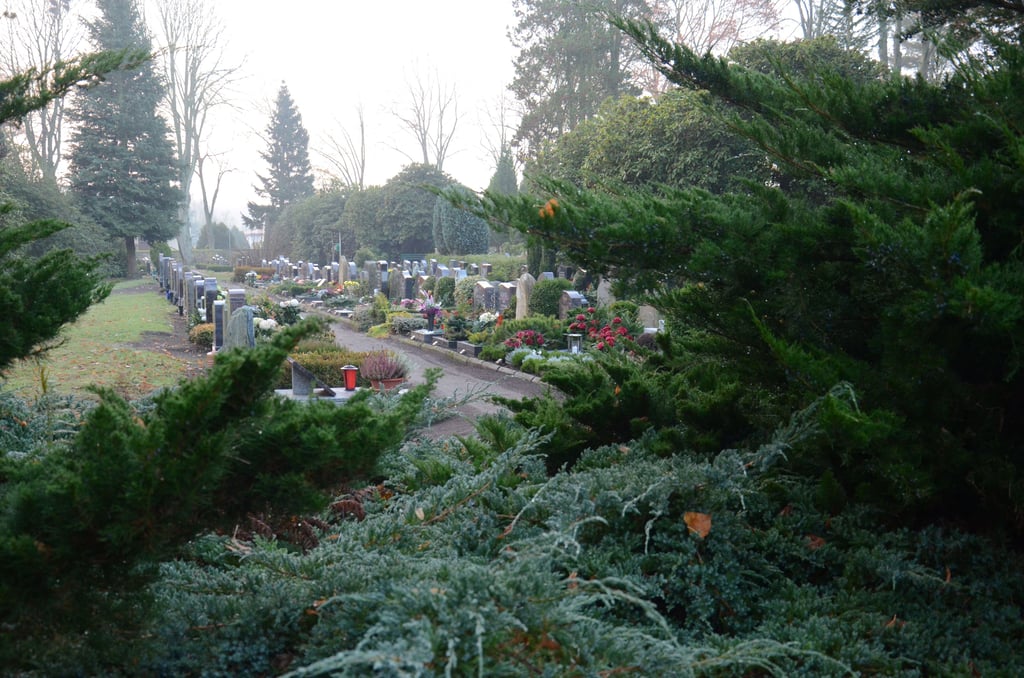 Friedhof Kalbe bekommt zur Abdeckung des Winterschmucks einen Container.