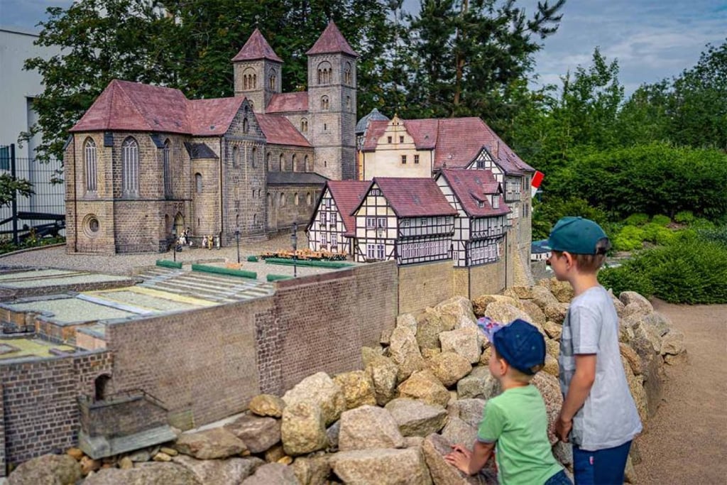 60 Bauwerke in Mini-Ausführung gibt es in Wernigerode.