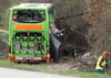 Schwerer Unfall mit einem Flixbus am Schkeuditzer Kreuz am 6. Juni 2024