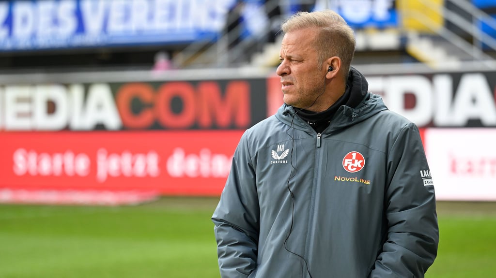 Markus Anfang, Trainer des 1. FC Kaiserslautern, ist am Sonntag beim 1. FC Magdeburg zu Gast.