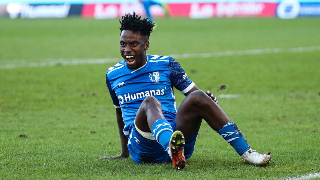 Lubambo Musonda droht beim 1. FC Magdeburg offenbar kein längerer Ausfall nach seiner Muskelverletzung.