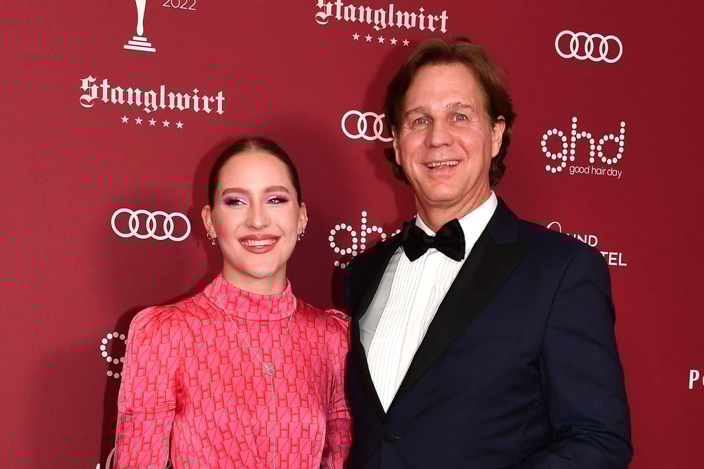 Lucie Heinze und ihr Vater Thomas Heinze beim Gala Spa Award im Stanglwirt in Kitzbuehel.