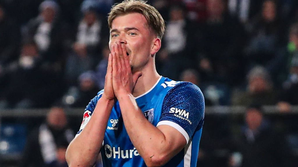 FCM-Stürmer Alexander Ahl-Holmström ist noch ohne Tor bei seinem neuen Verein.