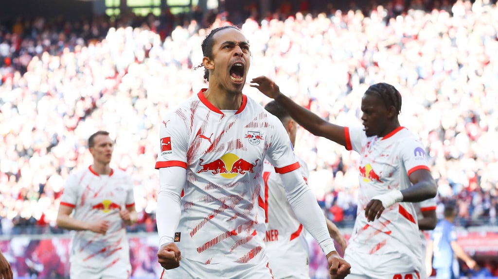 Erster Saisontreffer: Yussuf Poulsen.