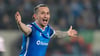 Baris Atik vom 1. FC Magdeburg glänzte beim Spiel gegen den 1. FC Kaiserslautern.