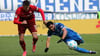 Das Spiel zwischen dem 1. FC Magdeburg und dem 1. FC Kaiserslautern war ein kampfbetontes.