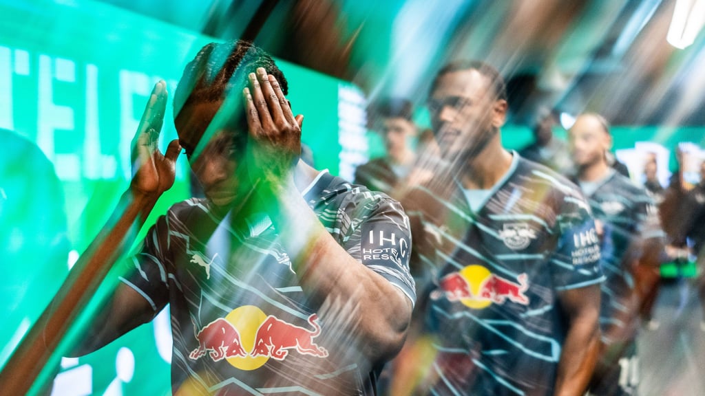 RIdle Baku vor dem Spiel gegen Stuttgart.