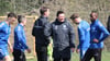 Christian Titz schwört seine Spieler vom dem kommenden Spiel seines 1. FC Magdeburg gegen den SSV Ulm ein.&nbsp;
