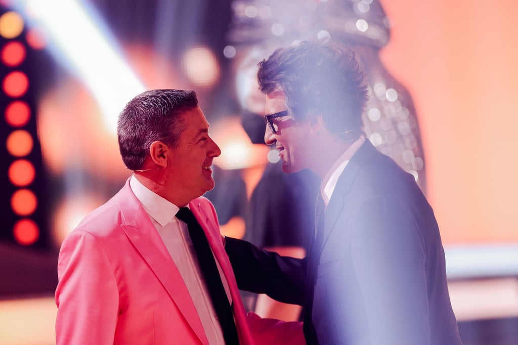 Sie sollen bald zusammen tanzen: „Let's Dance“-Juror Joachim Llambi und Moderator Daniel Hartwich. (Archivbild)