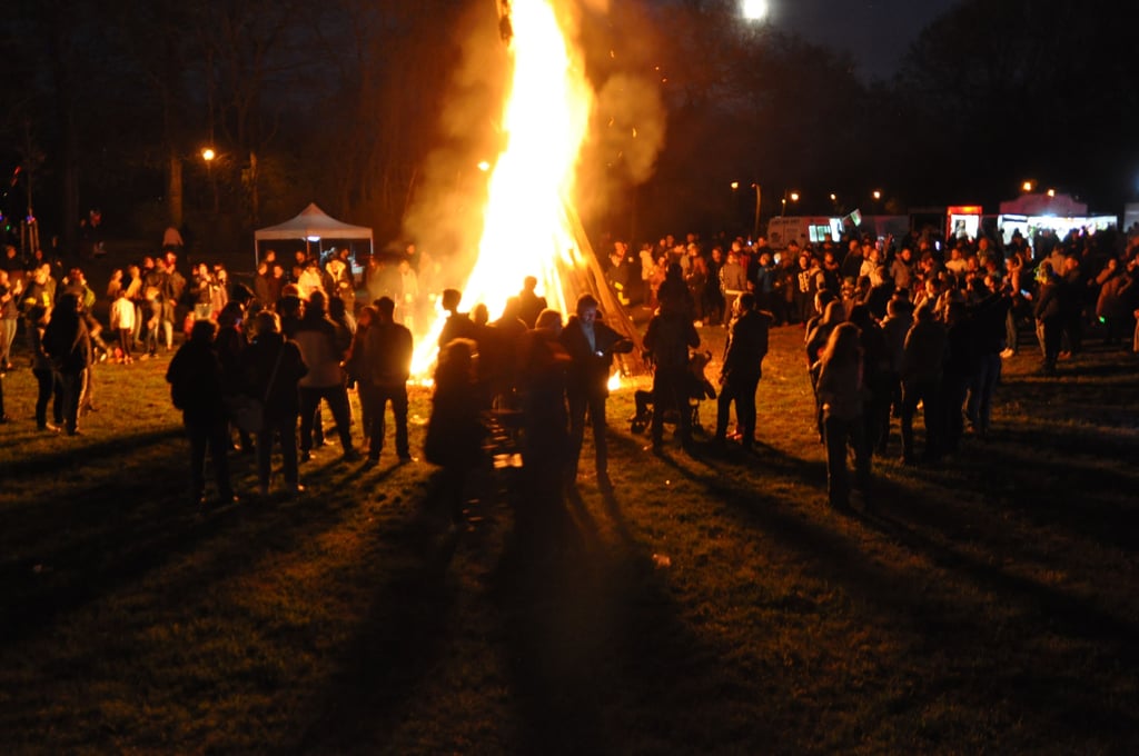 Das Osterfeuer in der Grünen Lunge von Bitterfeld soll am Ostersamstag entzündet werden.