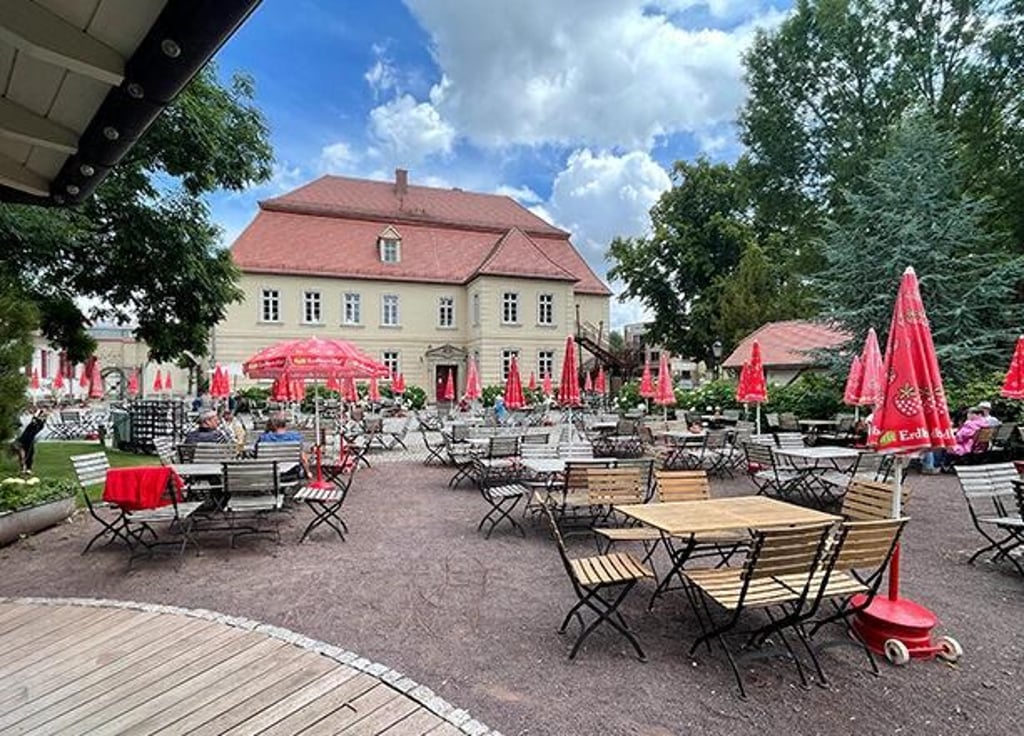 Karls Rittergut und Barbycafé in Loburg ist bislang der einzige Standort des Unternehmens in Sachsen-Anhalt.