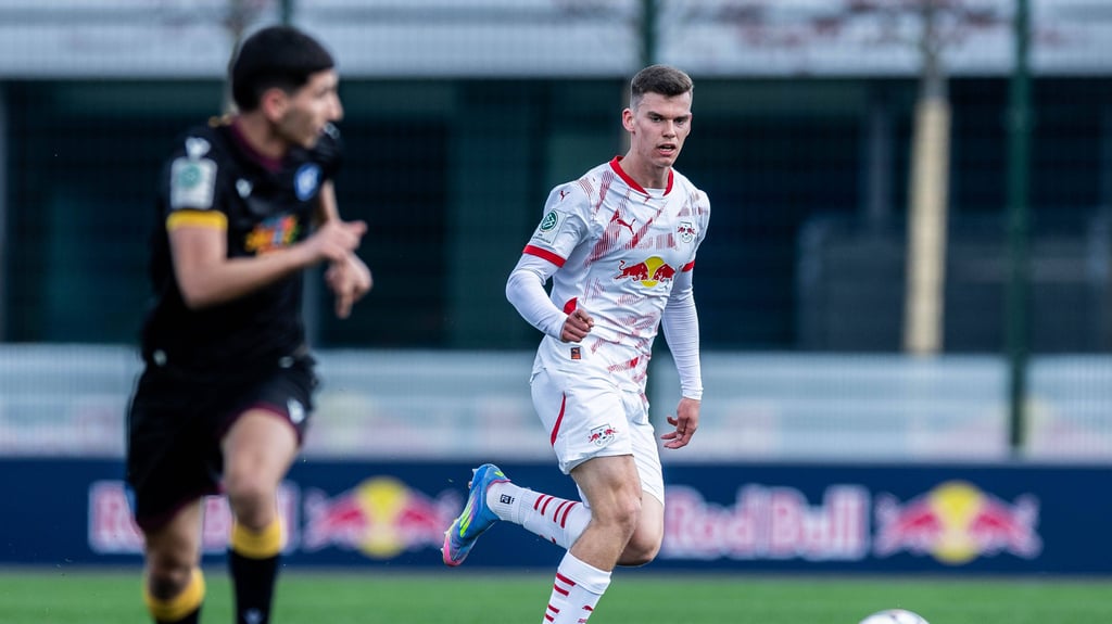 Robert Ramsak war ein Jahr lang für RB Leipzig am Ball.