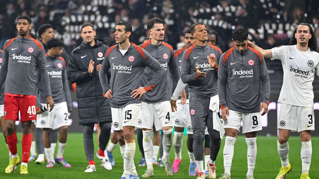 Eintracht Frankfurt enttäuschte gegen Tottenham Hotspur.