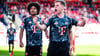 Erzielte in Heidenheim das 4:0 für die Bayern: Joshua Kimmich (r.).