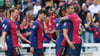 Der FC Barcelona feiert einen ganz wichtigen Sieg.