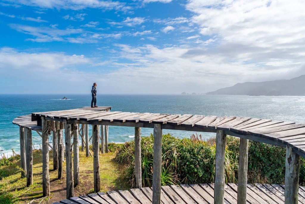 Das nächste Festland, Tausende Kilometer entfernt: Die „Muelle de la Luz“, Mole des Lichts, führt ins scheinbare Nichts.