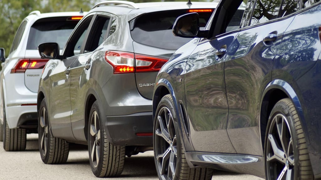 Bei einer Karambolage am Stauende ist auf der A9 bei