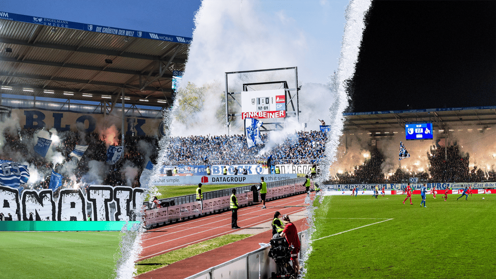 Der 1. FC Magdeburg zündete in der Rückrunde schon mehrfach Pyromaterial ab. Die Strafsumme der vergangenen Saison könnte übertroffen werden.
