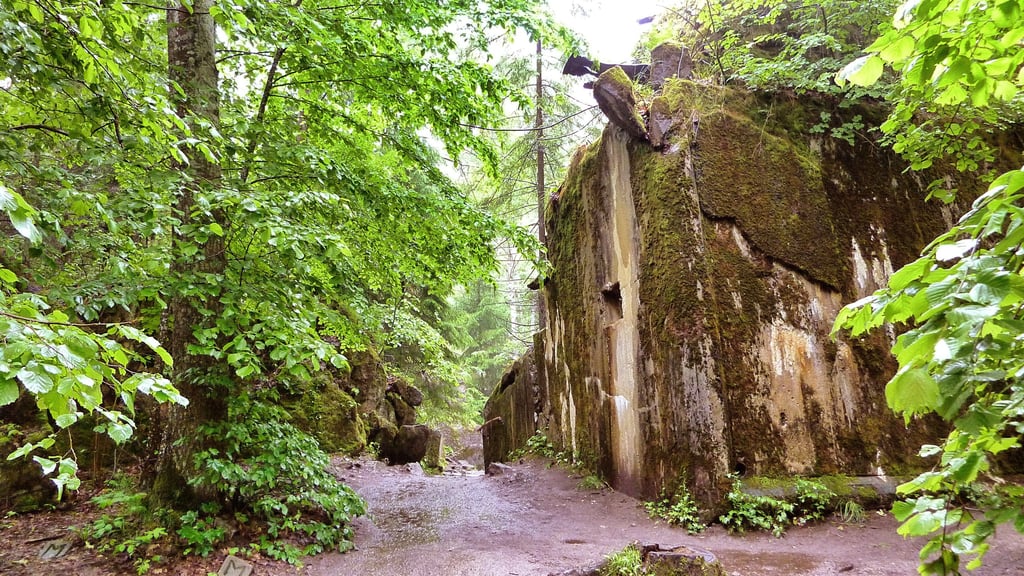 Die "Wolfsschanze" bei Kętrzyn war Hitlers Hauptquartier im Zweiten Weltkrieg.