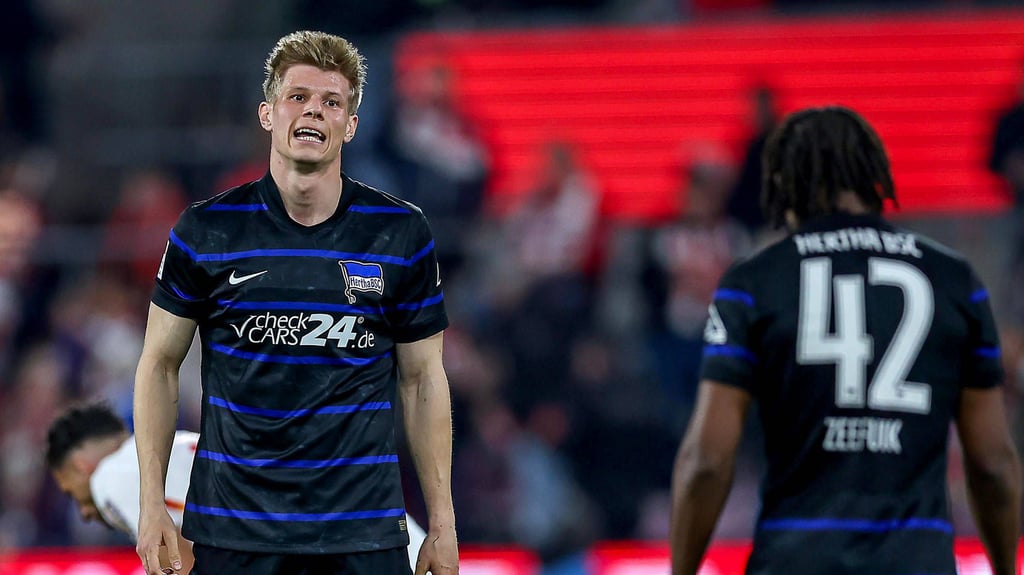 Luca Schuler fehlt Hertha BSC Berlin im Heimspiel gegen seinen Ex-Verein 1. FC Magdeburg.