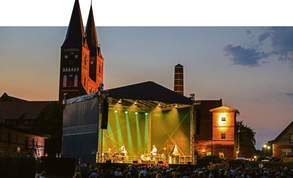 Bei dem Jazz-Festival im vergangenen Jahr konnte ein Besucherrekord in Jerichow aufgestellt werden.