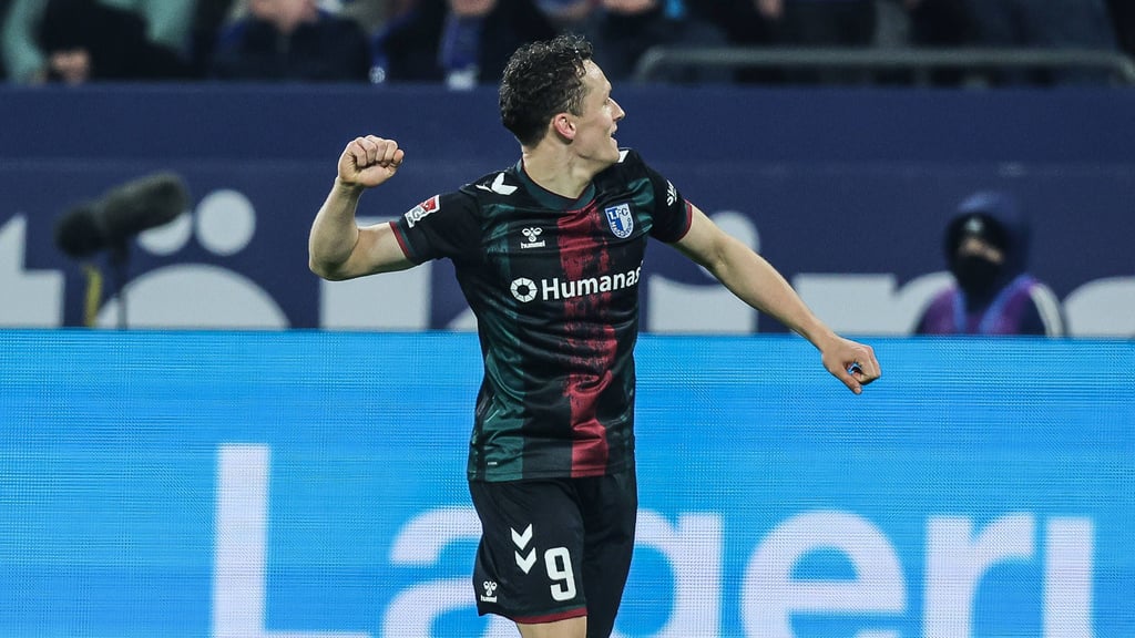 Martijn Kaars vom 1. FC Magdeburg müsste seine Torquote wieder steigern, will er noch die Kanone gewinnen.