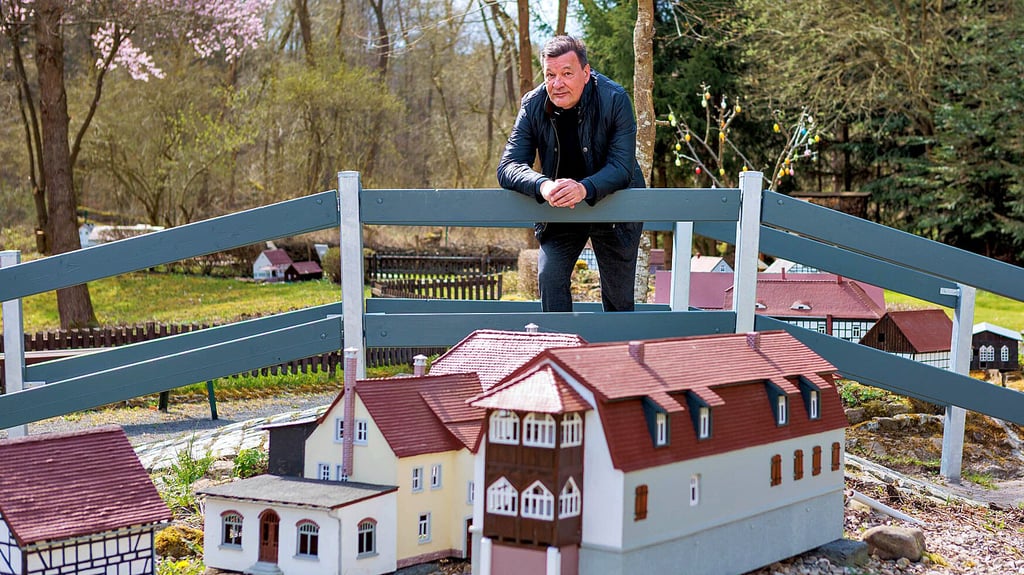 Eventmanager Andreas Günther im Mühlen-Miniaturpark
