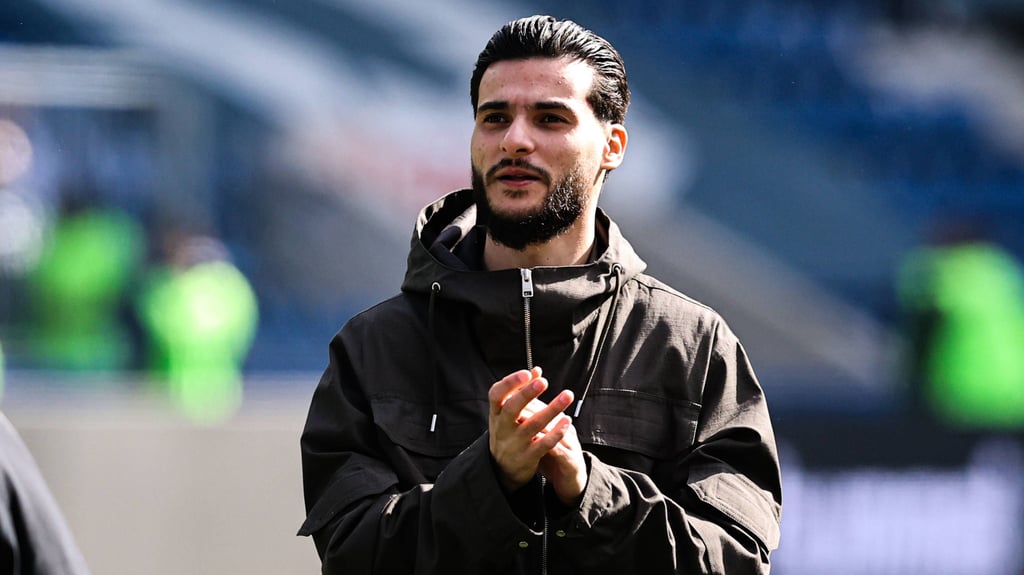 Mohammed El Hankouri trainiert beim 1. FC Magdeburg zwar wieder mit der Mannschaft, das Heimspiel gegen Preußen Münster kommt für ihn aber wohl noch zu früh.
