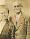 Das Ehepaar Dietrich und Marie Rüter, geborene Puchmüller im Oktober 1934.