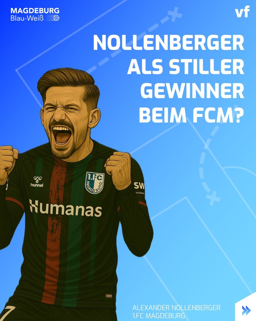 Alexander Nollenberger ist die vielleicht größte Überraschung beim 1. FC Magdeburg in dieser Saison.