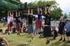 Highland-Games 2024: Nicht nur hier stellte sich die Frage, wer am längsten durchhält.