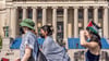 An der Columbia University in New York gab es propalästinensische Proteste. (Archivbild)