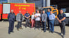 Schlüsselübergabe für das neue Domizil für die Feuerwehr Hasselfelde, den Bauhof und den Fachbereich Logistik. Der Umzug soll zeitnah abgeschlossen werden.