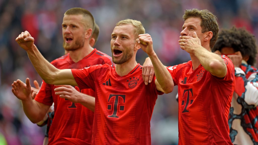 Läuft! Konrad Laimer beim FC Bayern.