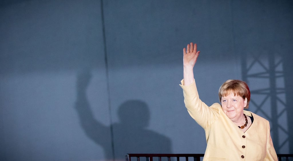 Für ihre Haltung in der Flüchtlingspolitik 2015 erhält Merkel auf dem Kirchentag viel Applaus.