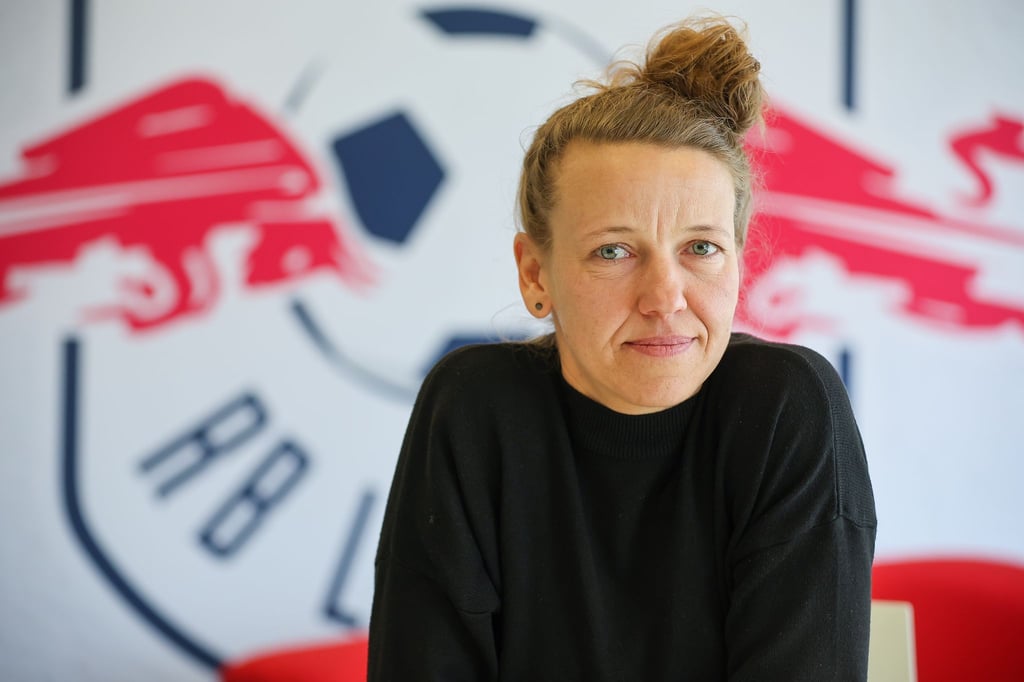 Viola Odebrecht, Leiterin Frauen- und Mädchenfußball von RB Leipzig, verzeichnet schon den fünften Abgang nach der Saison. Allerdings gibt es schon zahlreiche Neuzugänge.