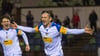 Elias Löder (r.) zeigt sich für Carl Zeiss Jena enorm treffsicher.