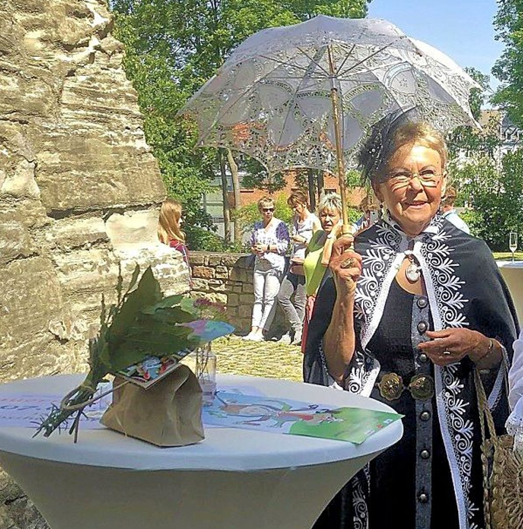 Führung mit Hofdame Christine im Schlosspark Moritzburg