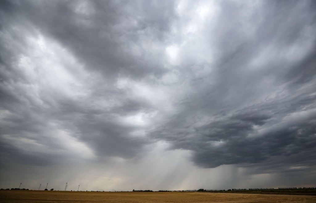 In den nächsten Tagen sind in Sachsen Gewitter vorhergesagt. (Archivbild)