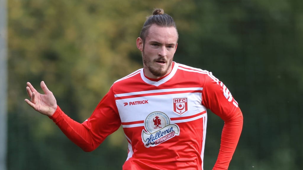 Niklas Kastenhofer war beim HFC meist nur Ersatz.