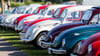 Autofans zeigen ihre klassischen Volkswagen in Hannover.