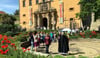 Unterhaltsam, aber auch lehrreich sind die Führungen durch den Zeitzer Schlosspark Moritzburg. 