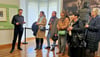 Kuratierte die 2025er-Jahresausstellung "Der PAN und Max Klinger - Vorkämpfer der modernen Kunst" im  Max-Klinger-Haus in Großjena: Manuel Schwarz (l.).