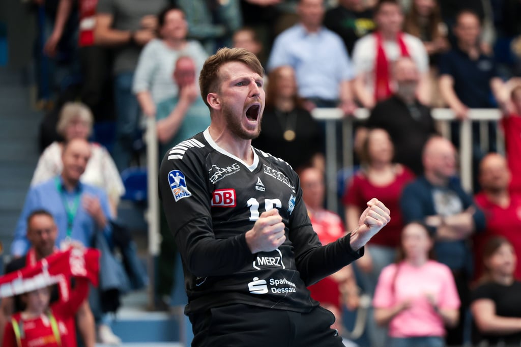 In Essen konnte DRHV-Torwart Philipp Ambrosius jubeln. Kann das Team am Sonntag auch mal wieder zu Hause gewinnen?