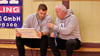 Gehen in ihr letztes gemeinsames Spiel: Christoph Theuerkauf (links) und Frank Munter.