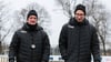 Petrik Sander (l.) und Pascal Ibold trainieren gleichberechtigt die U23 des 1. FC Magdeburg.