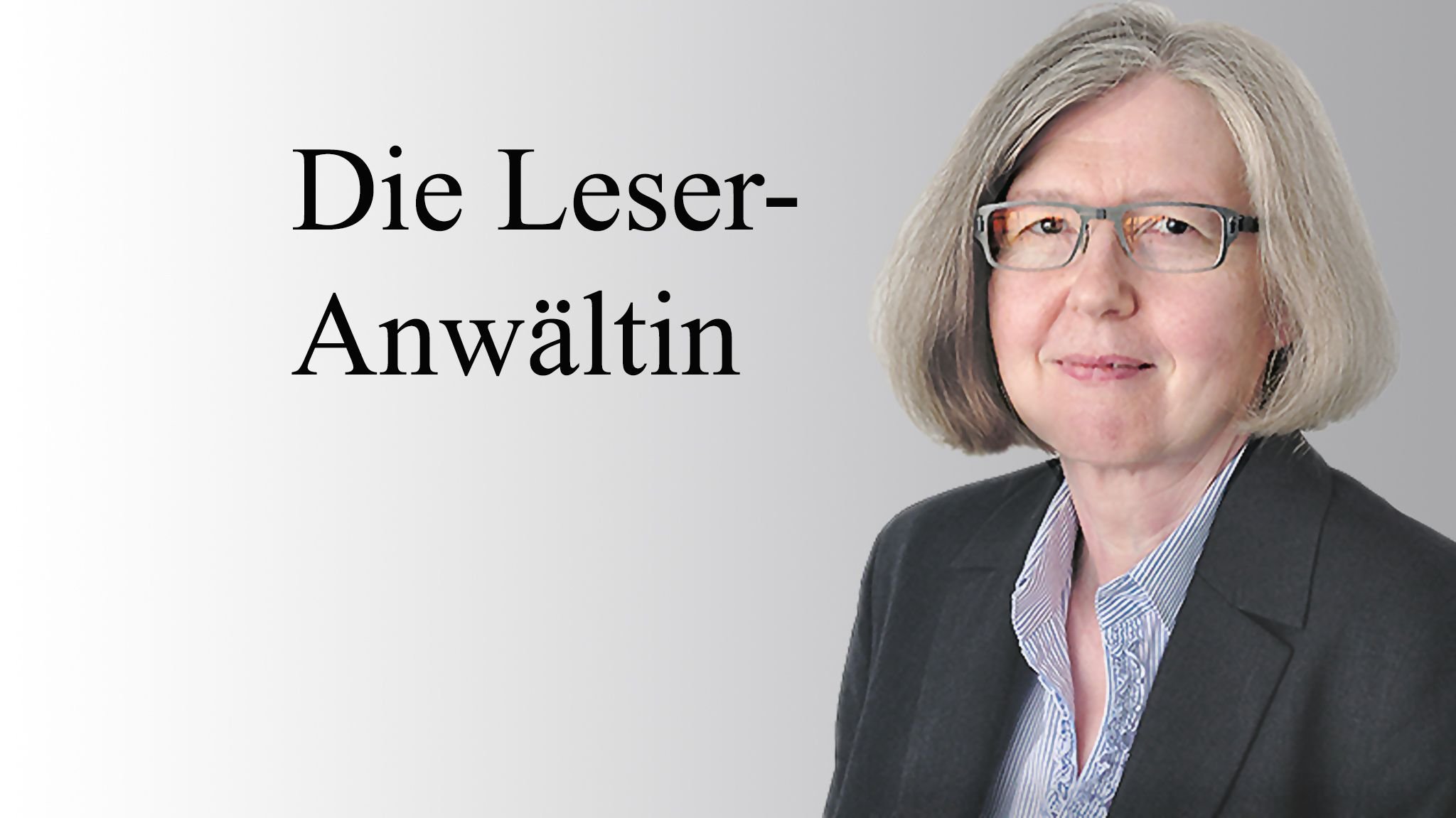 Leseranwältin: Der Region mit Sympathie begegnen
