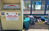 Genthiner Kleidercontainer sind ein Schandfleck im Stadtbild.
