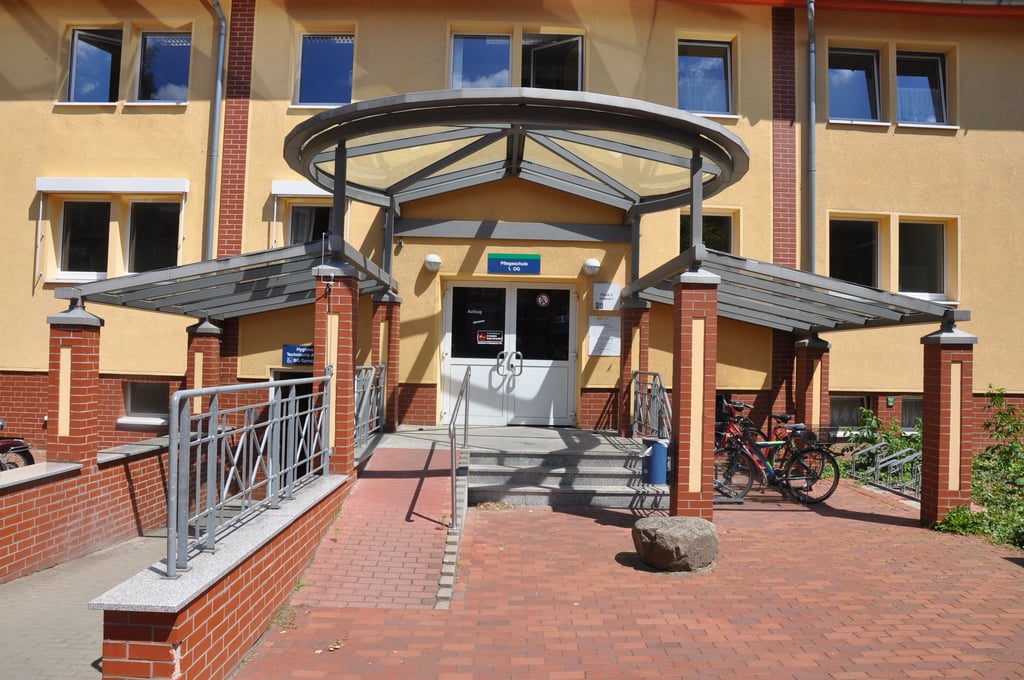Die Pflegeschule des Altmark-Klinkums in Salzwedel .